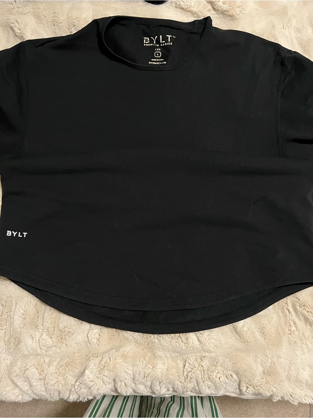 Bylt Premium Basics Lux Tee In Black View 2